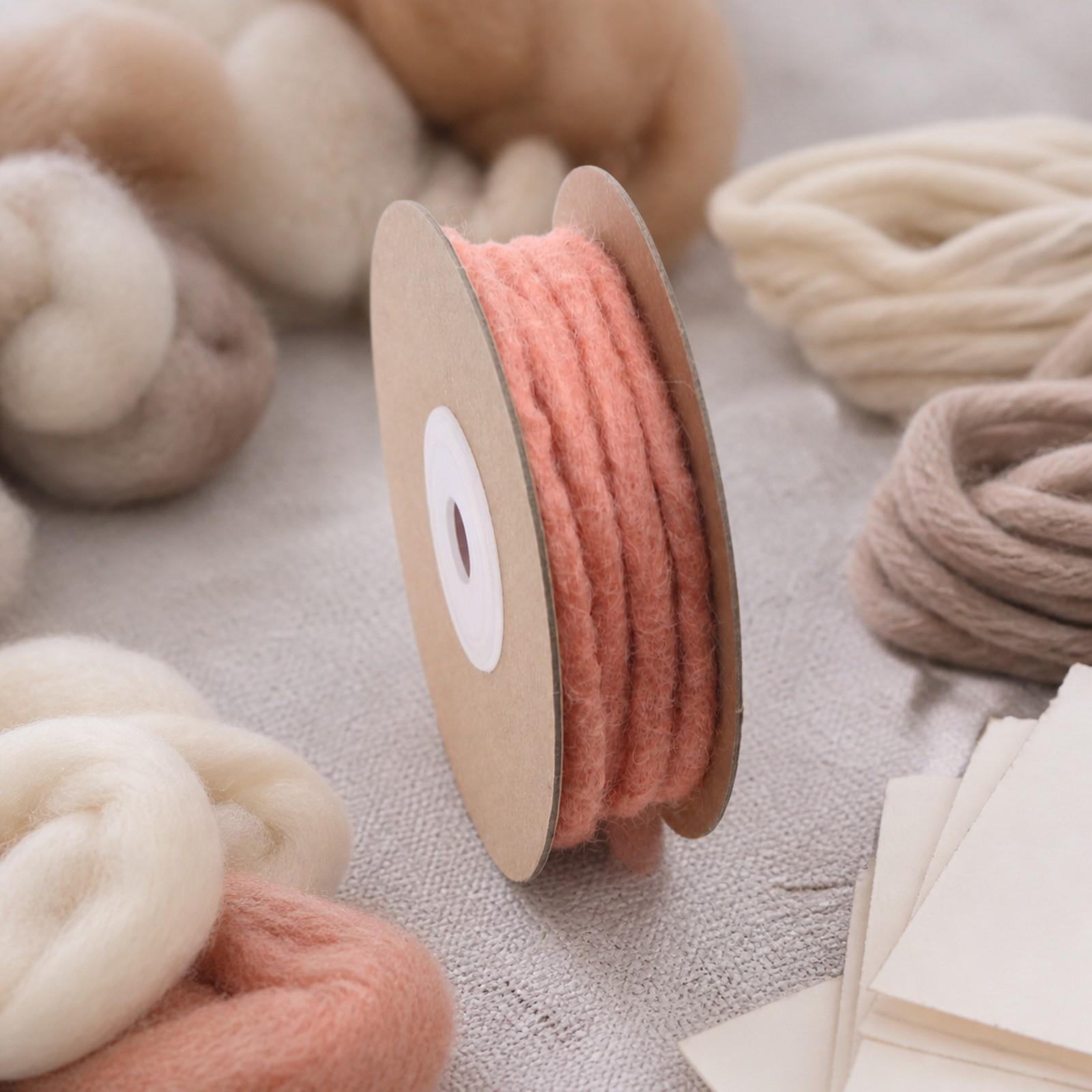 Cord Trim Twisted - Włóczna z czystej wełny, okrągła, o