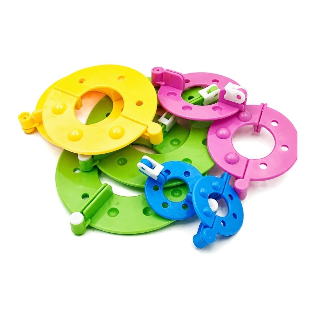 Pom Pom Maker Tool - Zestawy do robienia pomponów w 4