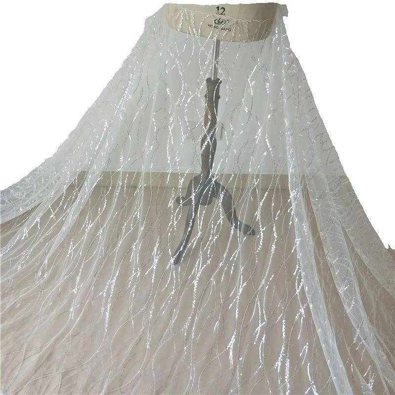 Biała tkanina koronkowa z haft – Lace Ribbon Trim recenzja i cena