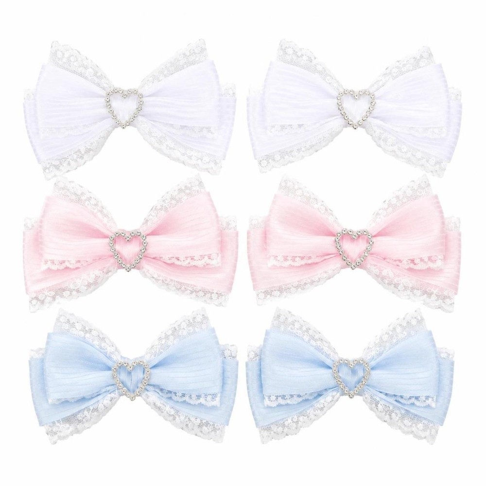 1 para satynowych spink do wło – Lace Ribbon Trim recenzja i cena