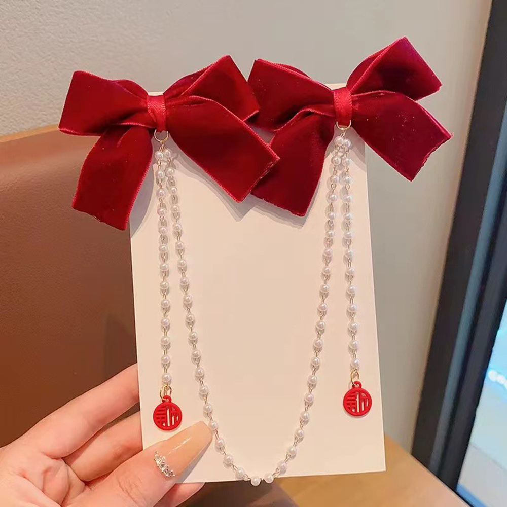 Dziecięca kokardka spinka do w – Pearl Trim Chain recenzja i cena