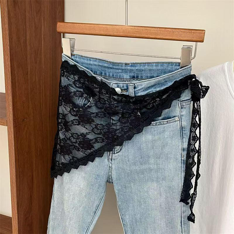 Trójkątna koronkowa krótka spó – Lace Ribbon Trim recenzja i cena