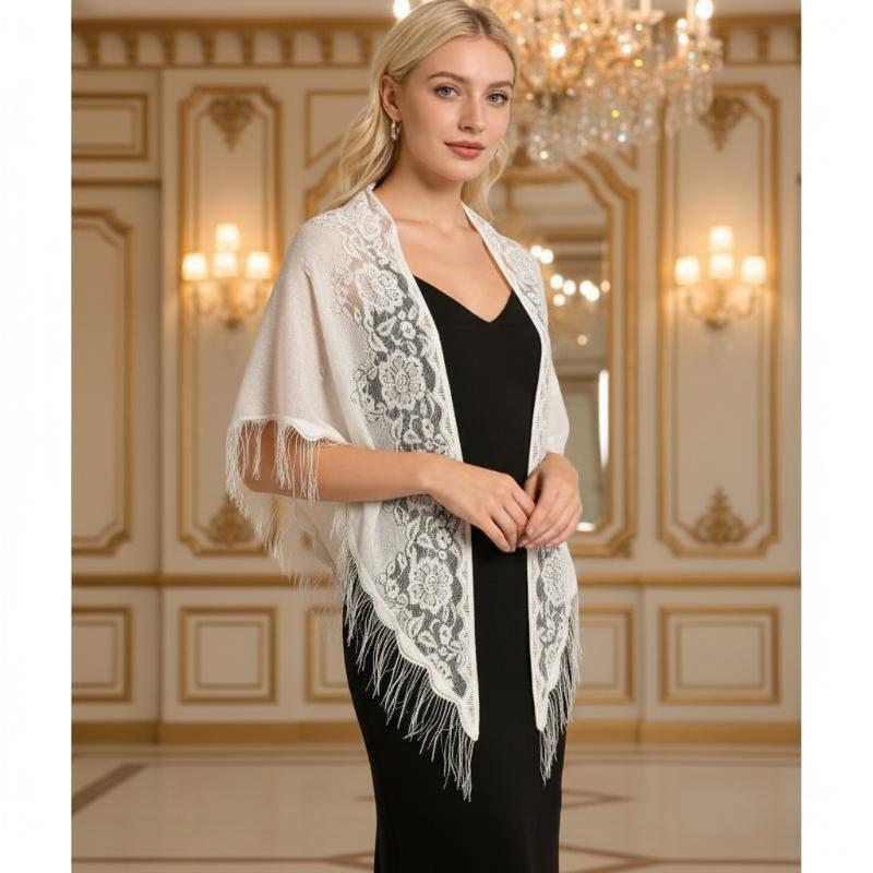 Chusta ślubna z frędzlami, tró – Tassel Fringe Trim recenzja i cena