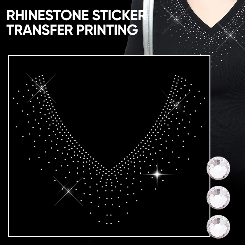 QIAO 1/2/4/6 szt. Naklejki z b – Hotfix Rhinestone Sheet recenzja i cena