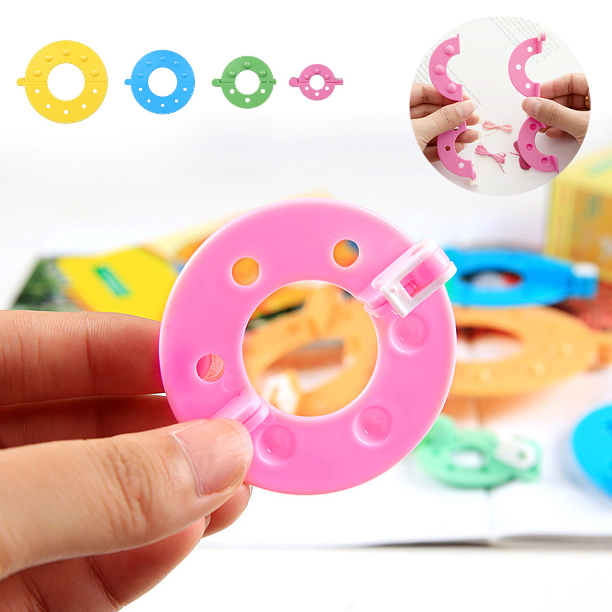8 szt. przyrządów do tworzenia – Pom Pom Maker Tool recenzja i cena