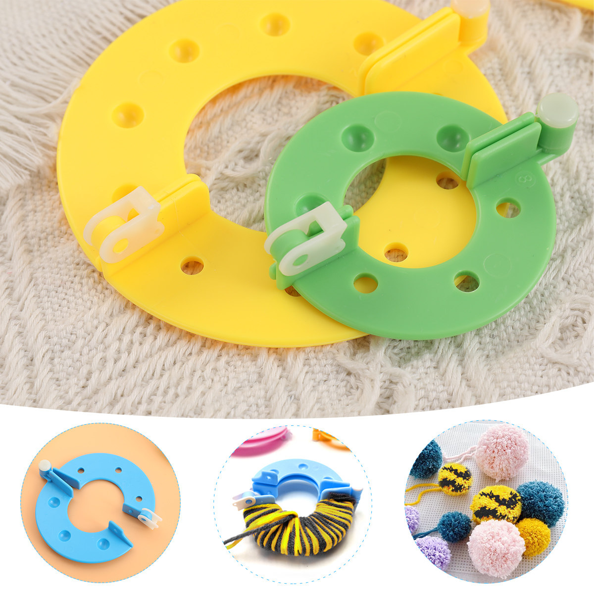 8 szt. przyrządów do tworzenia – Pom Pom Maker Tool recenzja i cena