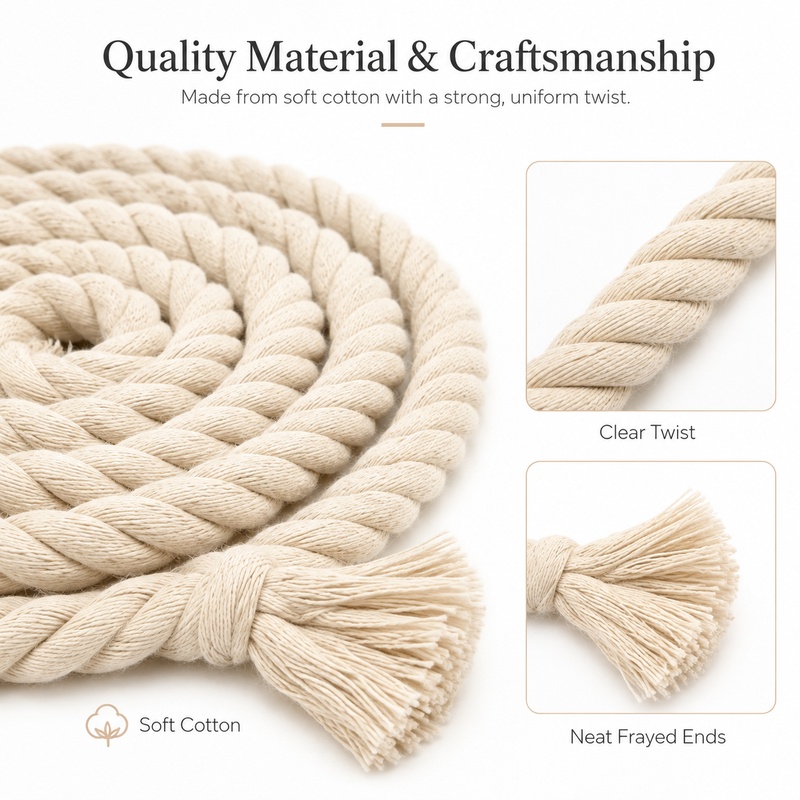5M 5-20mm Bawełniana Skręcona  – Cord Trim Twisted recenzja i cena